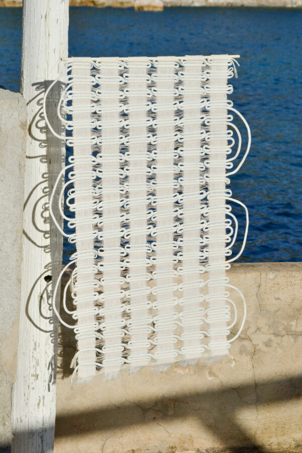 Panneau Tissé Vaguelettes